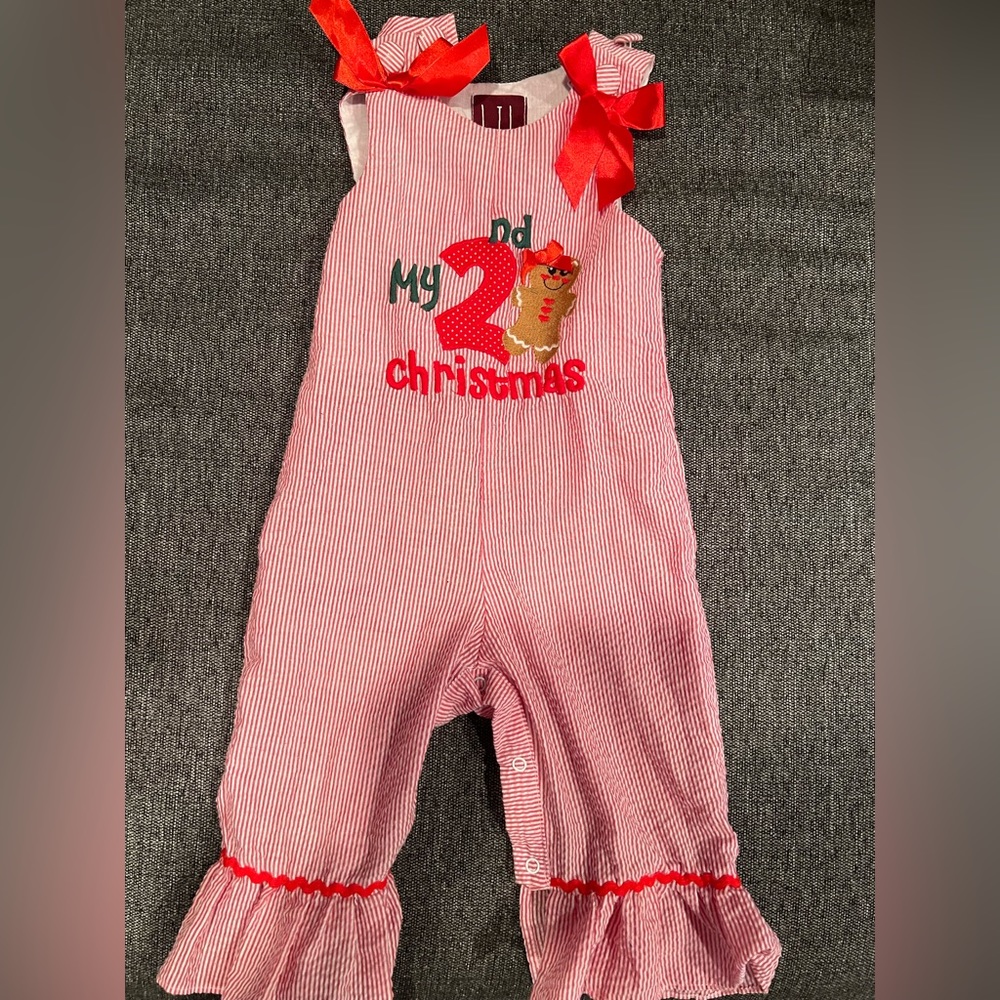 Worn Once 2nd Christmas Romper